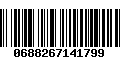 Código de Barras 0688267141799