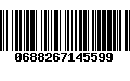 Código de Barras 0688267145599