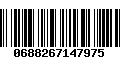 Código de Barras 0688267147975