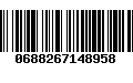 Código de Barras 0688267148958