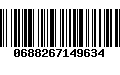 Código de Barras 0688267149634