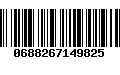 Código de Barras 0688267149825