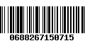 Código de Barras 0688267150715