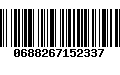 Código de Barras 0688267152337