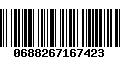 Código de Barras 0688267167423