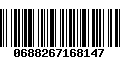 Código de Barras 0688267168147