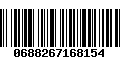 Código de Barras 0688267168154