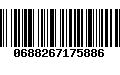 Código de Barras 0688267175886