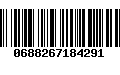 Código de Barras 0688267184291