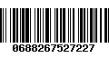 Código de Barras 0688267527227