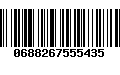 Código de Barras 0688267555435