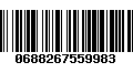 Código de Barras 0688267559983