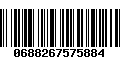 Código de Barras 0688267575884