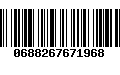 Código de Barras 0688267671968