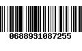 Código de Barras 0688931087255