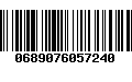 Código de Barras 0689076057240