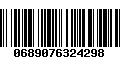 Código de Barras 0689076324298