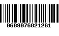 Código de Barras 0689076821261