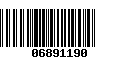 Código de Barras 06891190