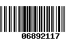 Código de Barras 06892117