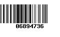 Código de Barras 06894736