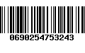 Código de Barras 0690254753243