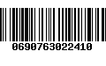 Código de Barras 0690763022410