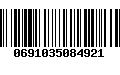 Código de Barras 0691035084921