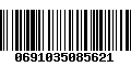 Código de Barras 0691035085621