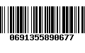 Código de Barras 0691355890677