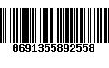 Código de Barras 0691355892558