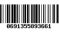 Código de Barras 0691355893661