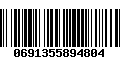 Código de Barras 0691355894804