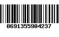 Código de Barras 0691355904237