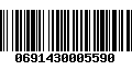 Código de Barras 0691430005590