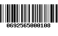 Código de Barras 0692565000108