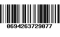 Código de Barras 0694263729077