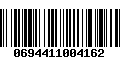 Código de Barras 0694411004162