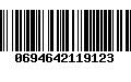 Código de Barras 0694642119123
