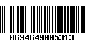 Código de Barras 0694649005313