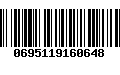 Código de Barras 0695119160648