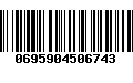 Código de Barras 0695904506743