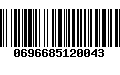 Código de Barras 0696685120043