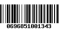 Código de Barras 0696851001343