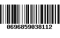 Código de Barras 0696859038112