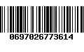 Código de Barras 0697026773614