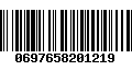 Código de Barras 0697658201219