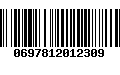 Código de Barras 0697812012309