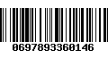 Código de Barras 0697893360146