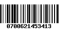 Código de Barras 0700621453413